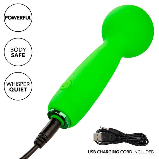 CALEXOTICS–NEONVIBESTHEBUBBLYVIBEMINI-MASSAGER10VIBRATIONENGRÜN