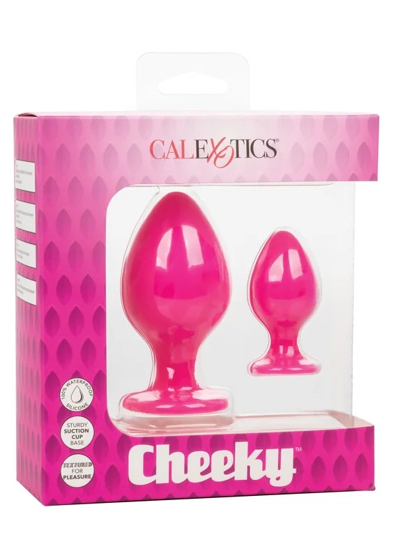 CaliforniaExoticsCheekyButtplugPink