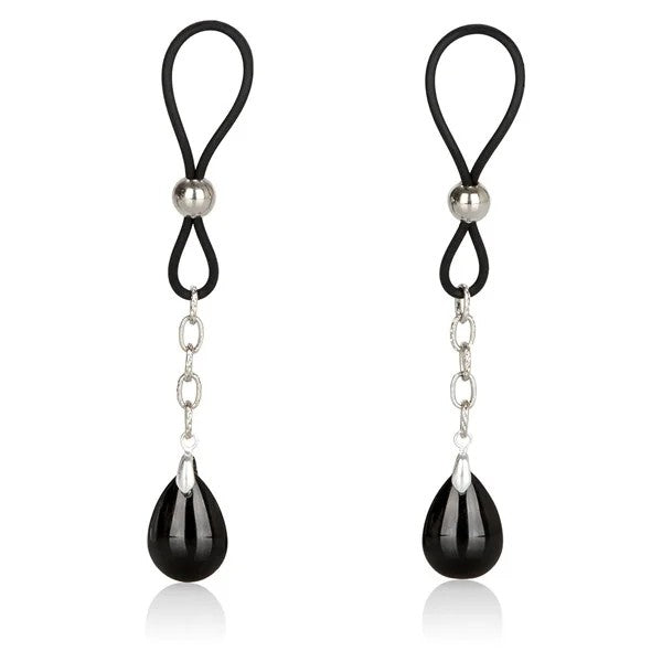 CaliforniaExoticsNonpiercingNippleJewelryOnyx