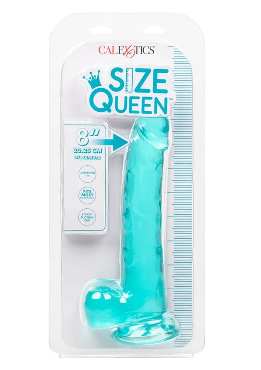 CaliforniaExoticsQueenSizeDong8Inchblue