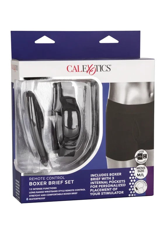 CaliforniaExoticsRemoteControlBoxerBriefSetM/L