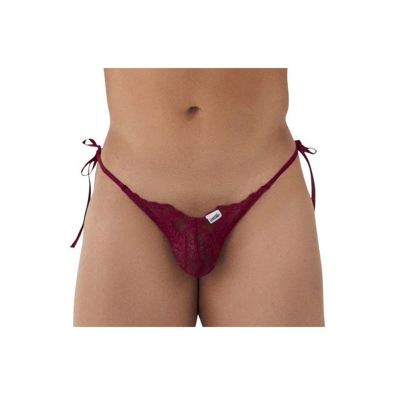 CandyManBikiniSpitzeHerzNinsunBordeaux