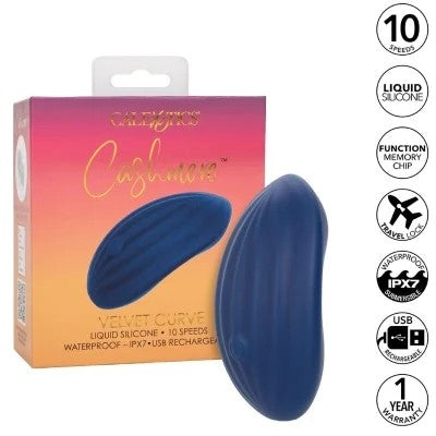 CashmereSamtCurvyBlau|Calex
