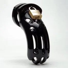 CB-XTheCurveChastityCage–Black