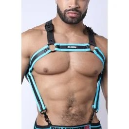 Cellblock13BuckleUpHarness–Turquoise