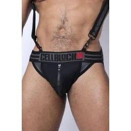 Cellblock13BuckleUpJockstrap–Black