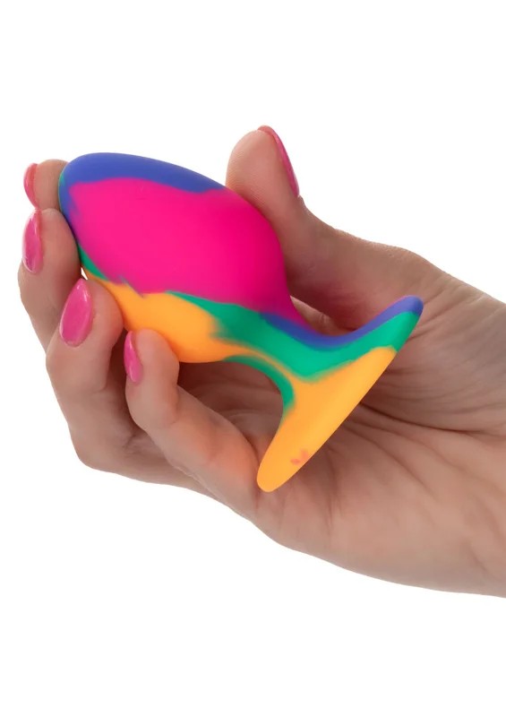 CheekyMediumTie-DyePlugMulticolor–3,25cm