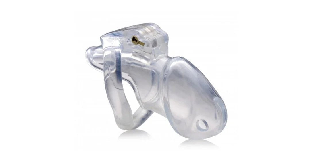 ClearCaptorChastityCageWithKeys