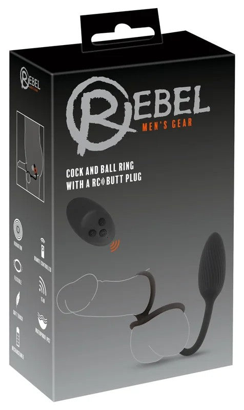 CockandBallRingwithaRCButtPlug