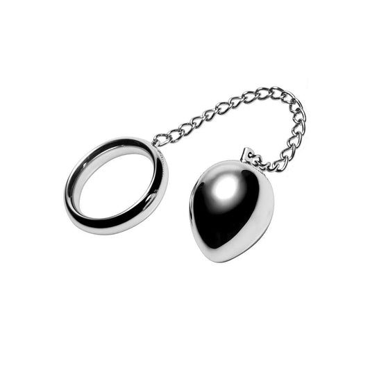 COCKRING50MM+KETTEMITMETALLKUGELVONMETALHARD