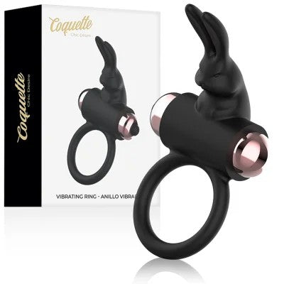 CockringMitVibratorSchwarz/Gold|CoquetteChicDesire
