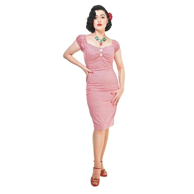 CollectifClothingKleid“Dolores”redgingham