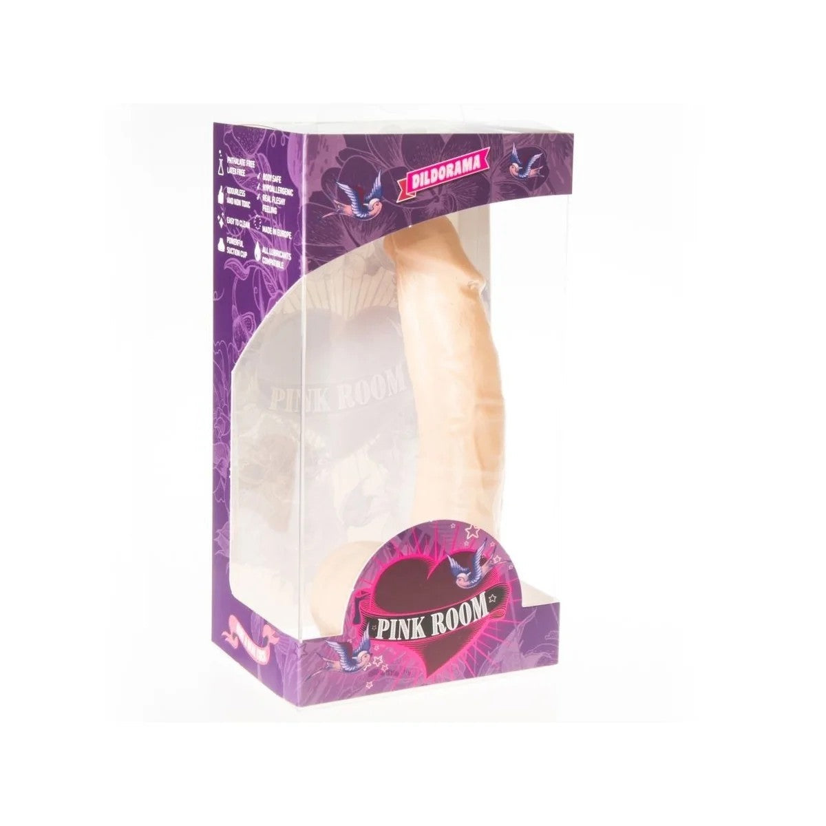 CONNORREALISTISCHERDILDOBEIGE16CMVONPINKROOM