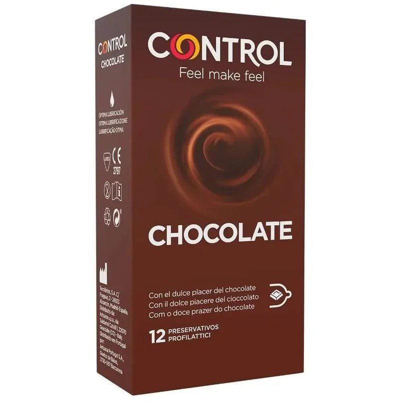 CONTROL–ADAPTACHOCOLATECONDOMS12UNITS