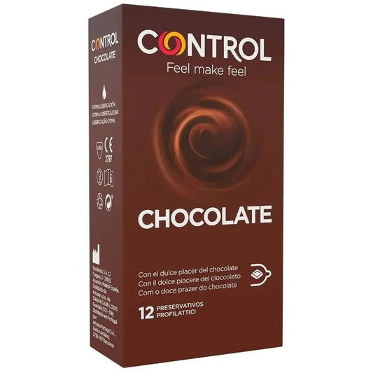 CONTROL–ADAPTACHOCOLATECONDOMS12UNITS