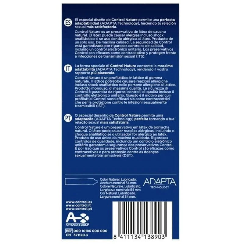 CONTROL–ADAPTANATUREKONDOME12EINHEITEN