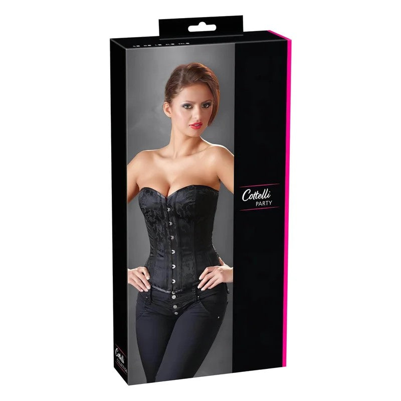 Cottelli–BesticktesParty-Korsett(Schwarz)–L
