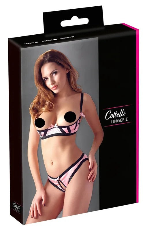 Cottelli–GestreiftesHebe-Set–85B/L