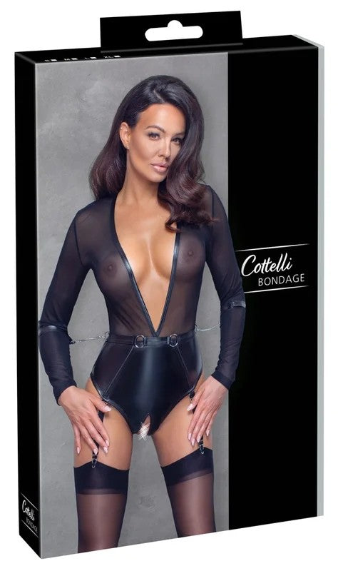 CottelliBondageBodyouvert+Strapsen&Handfesseln