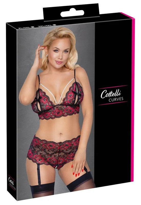 CottelliCollectionBHSetPerleXL–4XL