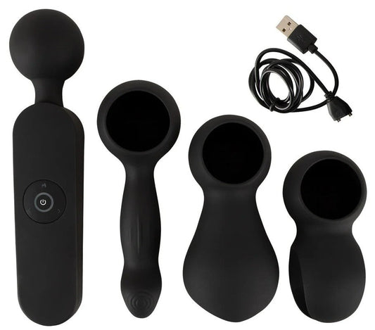 CouplesChoiceWandVibratorwith3Attachements