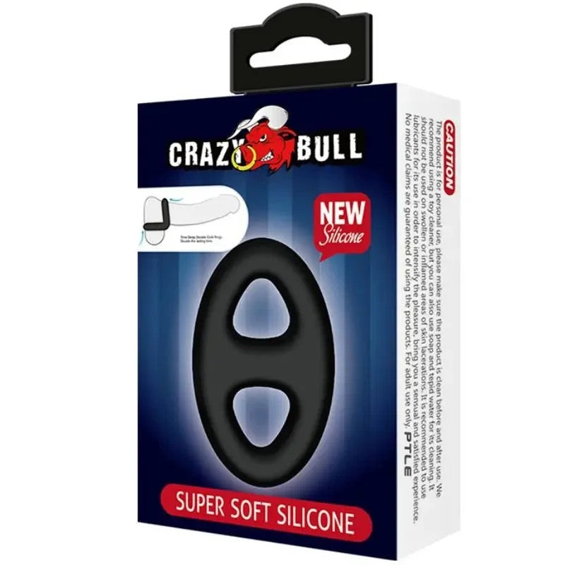 CRAZYBULL–SUPERWEICHERDOPPELTERSILIKONRING