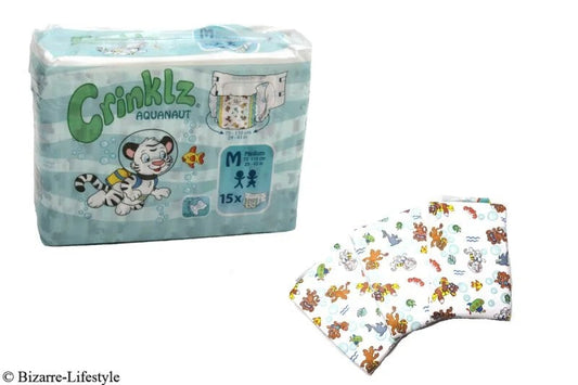 CrinklzAquanautdifferentsizes15pieces