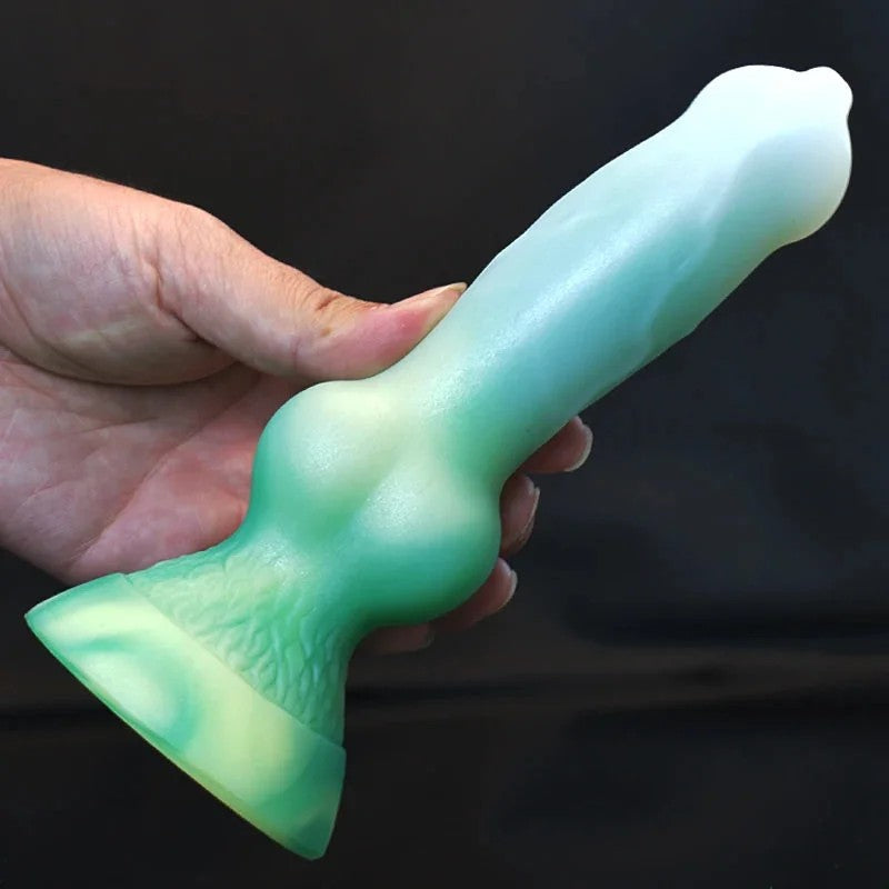 CrystalDogDildosButtPlug–ExotischeskleinesMonsterdildoAnalsexspielzeugfürMännerundFrauen