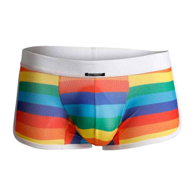 CUT4MEN–AthleticTrunkRainbowS