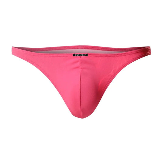 CUT4MEN–ClassicThongNeonCoralS–XL