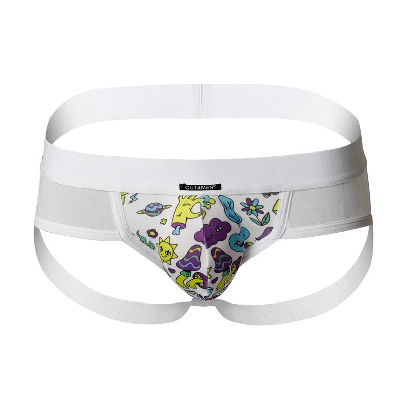 CUT4MEN–MixedJockstrapMiamiInkS–XL