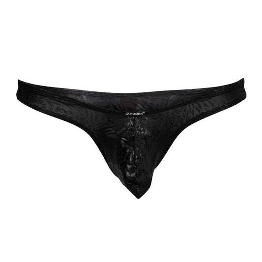 CUT4MEN–PouchEnhancingThongTaintedLeopardS–XL