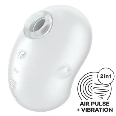 CutieGhostAuflegevibratorWeiss|Satisfyer