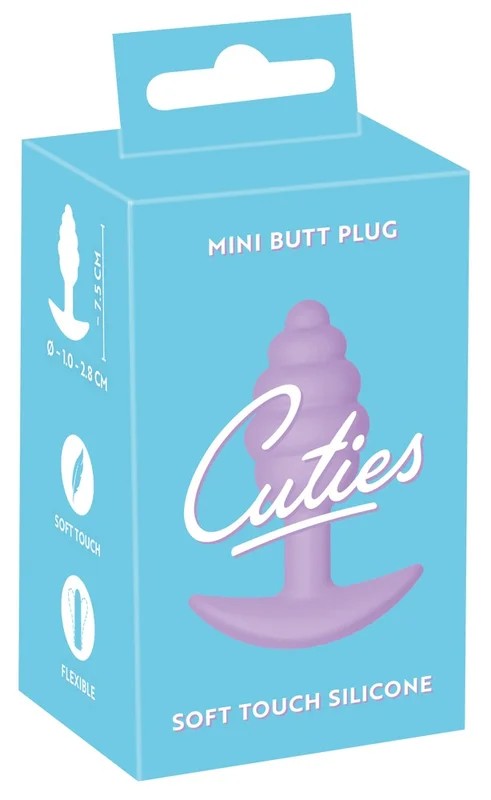 CutiesMiniButtPlugLila