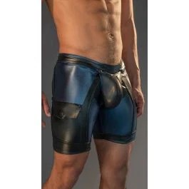 DaleMasRebelSkinBikeShortZip–BlueBlack