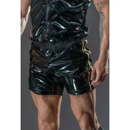 DaleMasSportShortSuit–BlackYellow