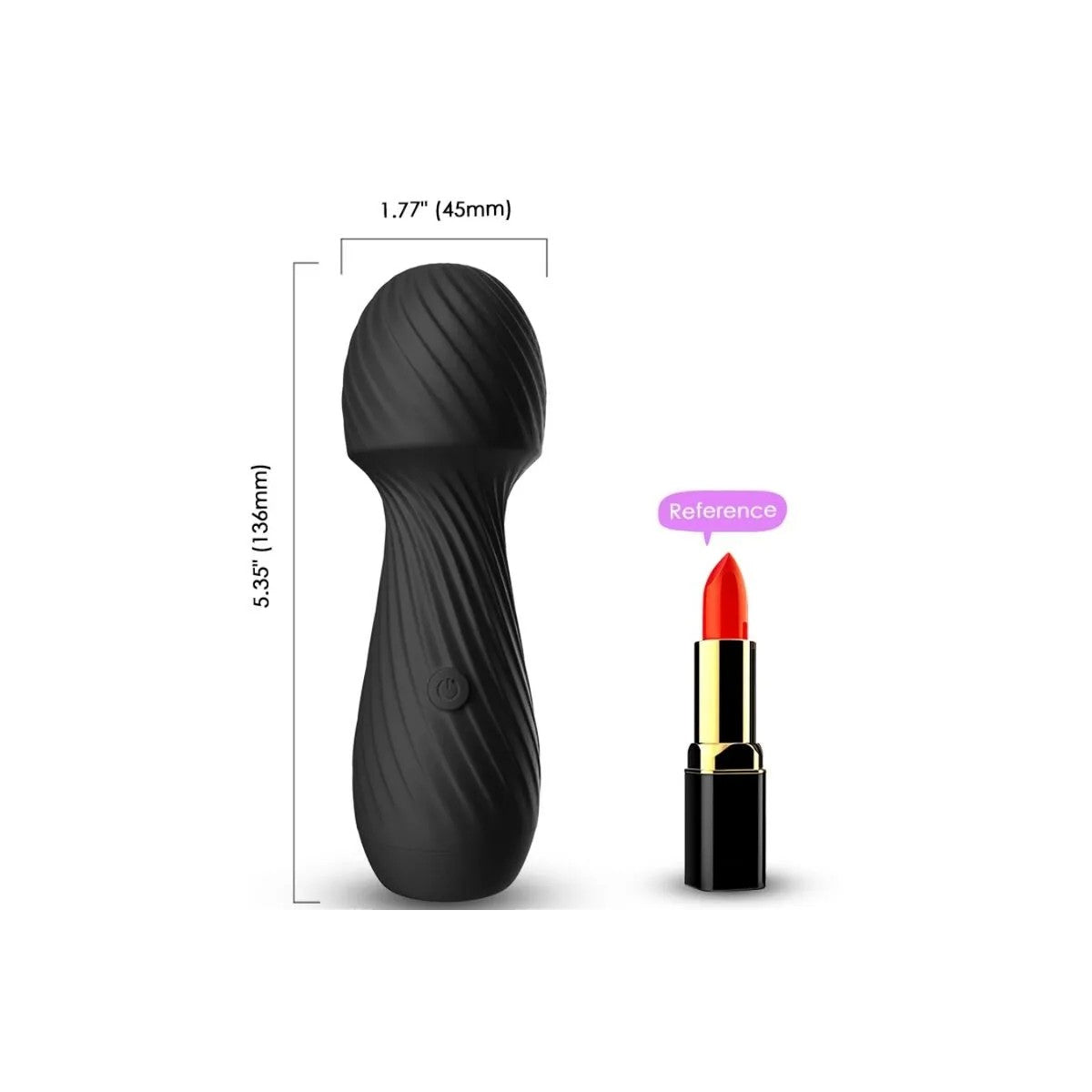 DAZZLEMASSAGER&VIBRATORKLEINSCHWARZVONARMONYMASSAGERS