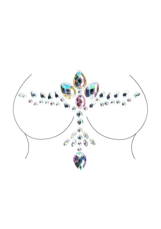 DazzlingCleavageBlingSticker