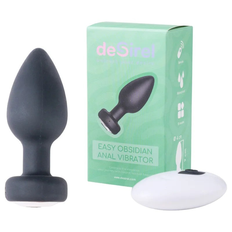 DesirelEasyObsidian–kabelloser,radioanalerVibrator(schwarz)