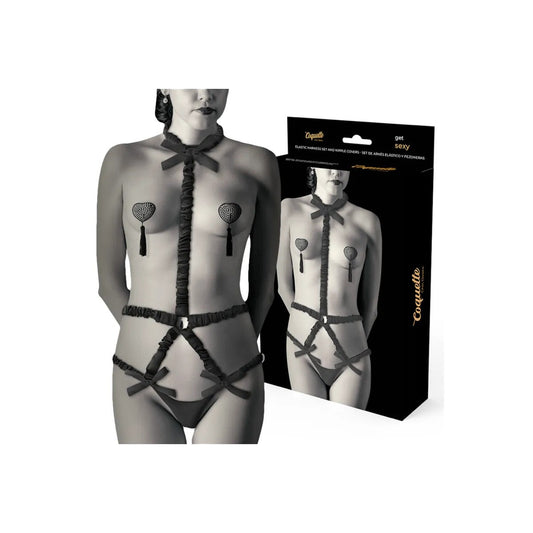 DESSOUS-SETMITDELUXE-NIPPELABDECKUNGENVONCOQUETTEACCESSORIES