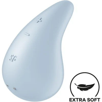DewDropVibratorAuflegenBlau|Satisfyer