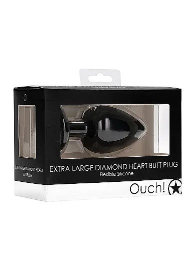 DiamondHeartButtPlug–ExtraLarge