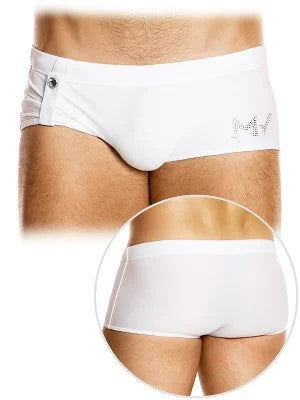 DiamondsSwimBrazilCutBoxer–Weiss