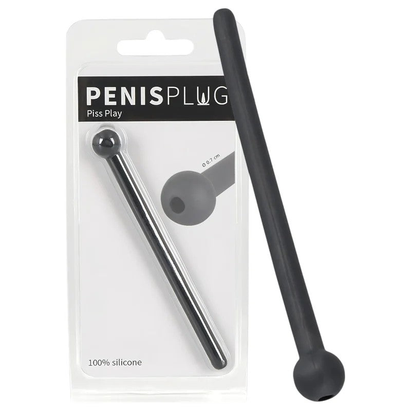 DilatorPissPlay–hohlerSilikon-Dilator(schwarz)