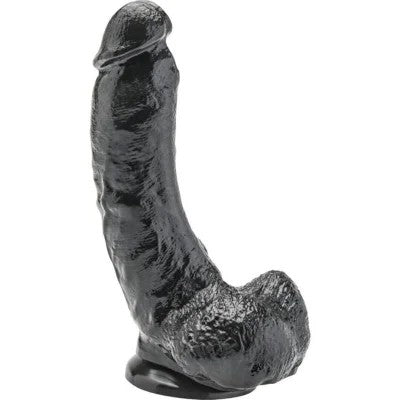 Dildo20,5cmMitHodenSchwarz|GetReal
