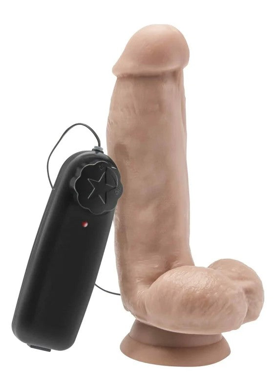 Dildo6in.withBallsVibratorSkin