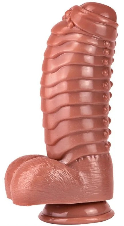 DildoMonsterCarapace22x10cmBrown
