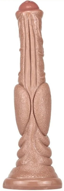 DildoMonsterDoglong26x6cmLightbrown