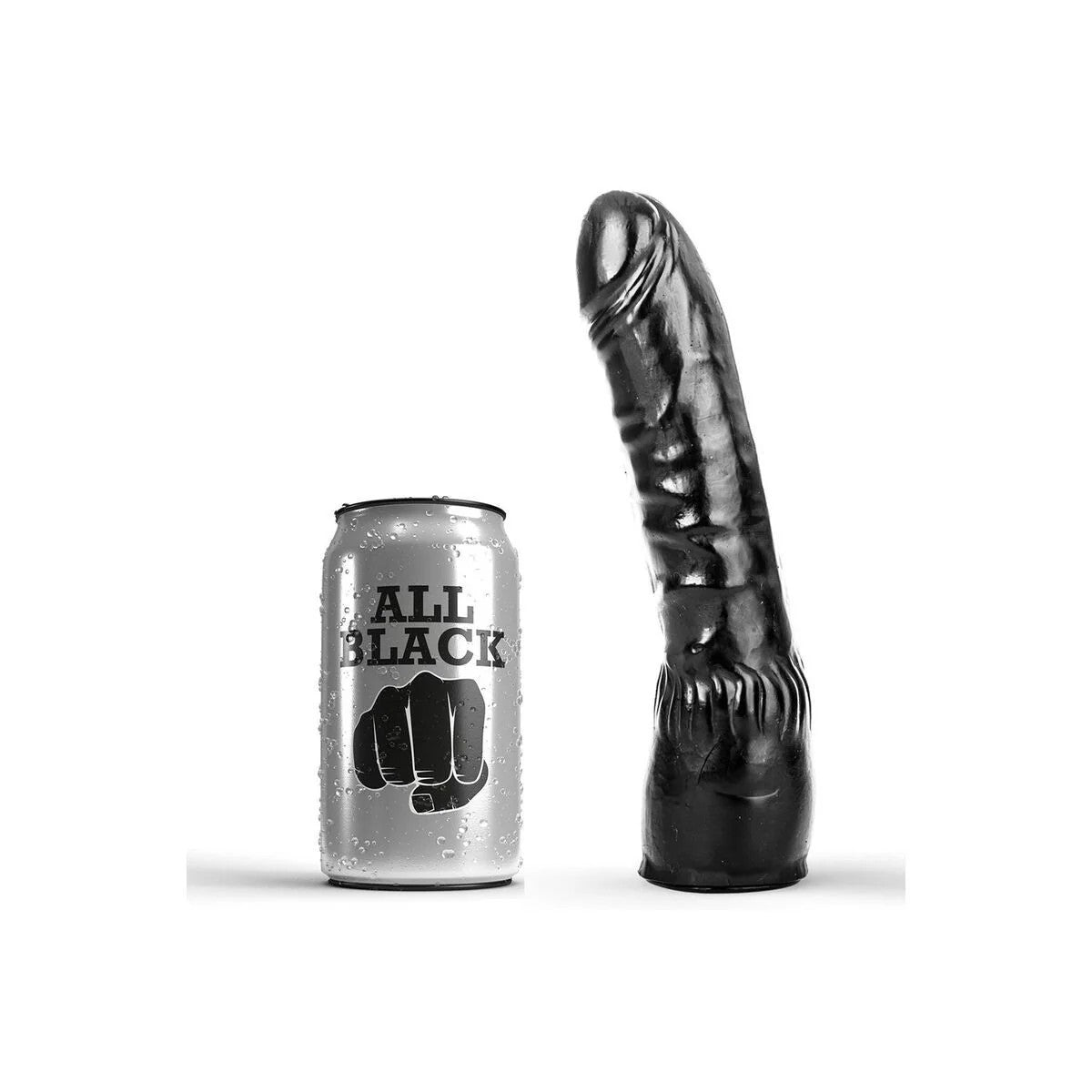 DILDOSCHWARZREALISTISCH20CMVONALLBLACK