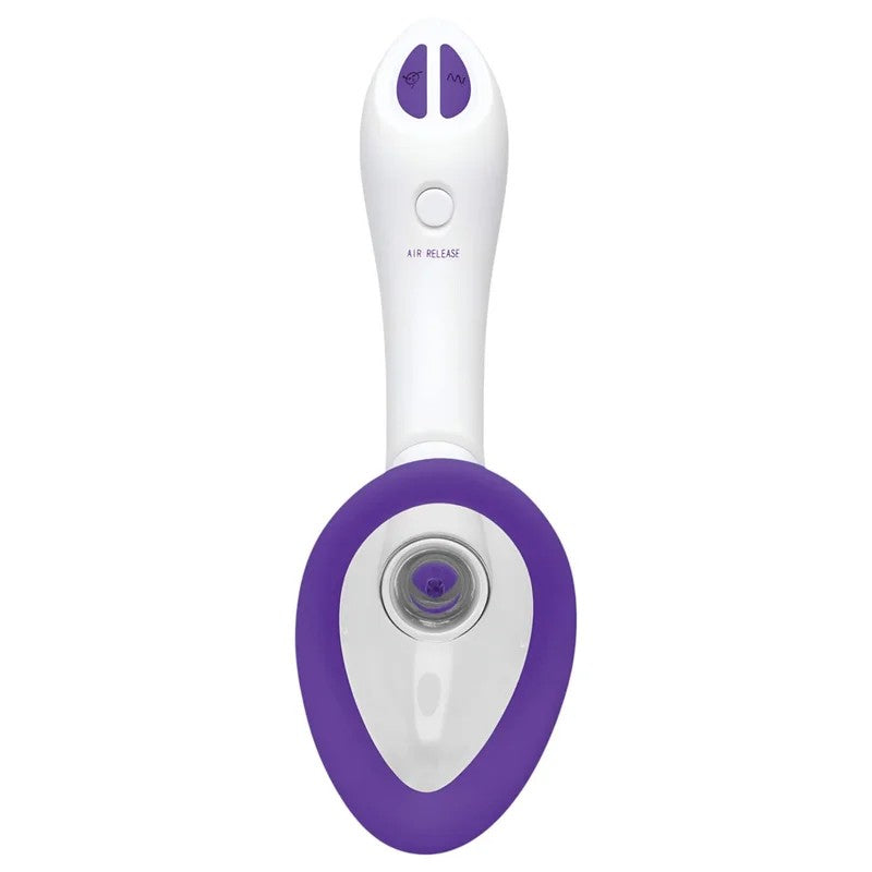 DocJohnsonIntimate–vibrierendeSaugpumpeSet(lila)